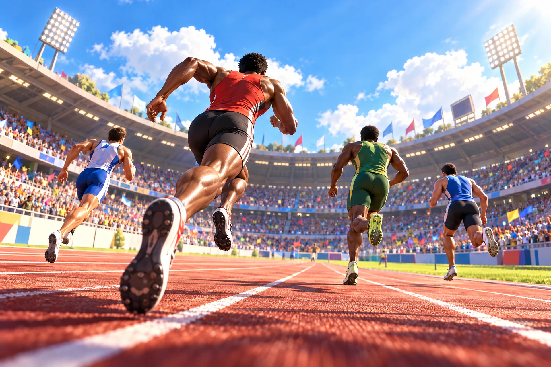 Olympics — copertina illustrata