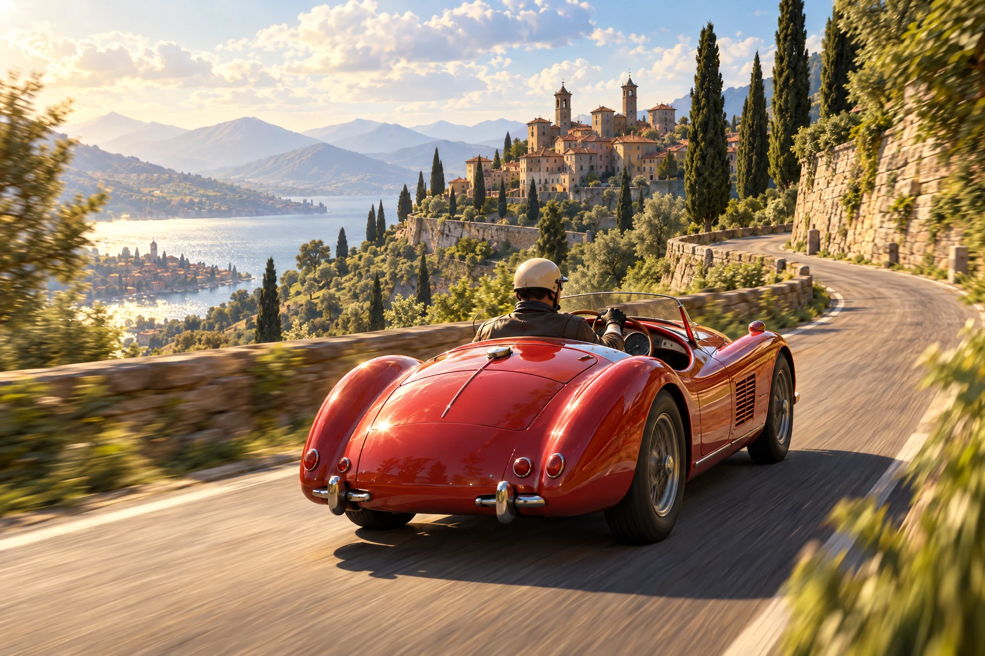 1000 miglia — copertina illustrata